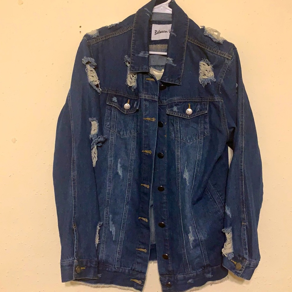 Distress Jean jacket